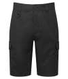 PR564 Premier Workwear Cargo Shorts Black colour image